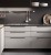 Möbelgriff Bonito – aufliegender Aluminiumgriff mit Frontmontage in Schwarz oder Champagnergold. Größen 160, 192, 256, 480 und 960 mm. Ideal für Küche, Schränke, Schubladen und Garderobe – egriffe.de
