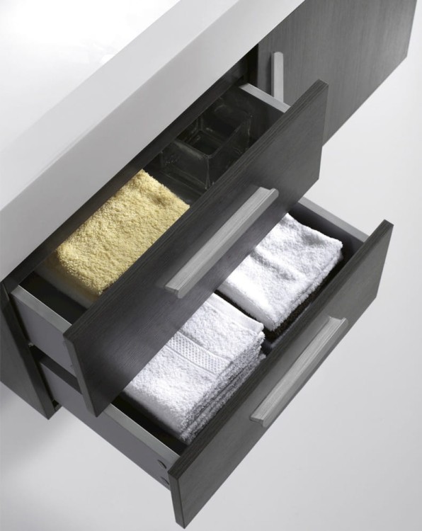 Möbelgriff Ema – Eck-Kantengriff in Schwarz, Gold oder gebürstetem Grau. Größen 96–960 mm, ideal für Küchenschränke, Schubladen, Kommoden und Badmöbel – egriffe.de
