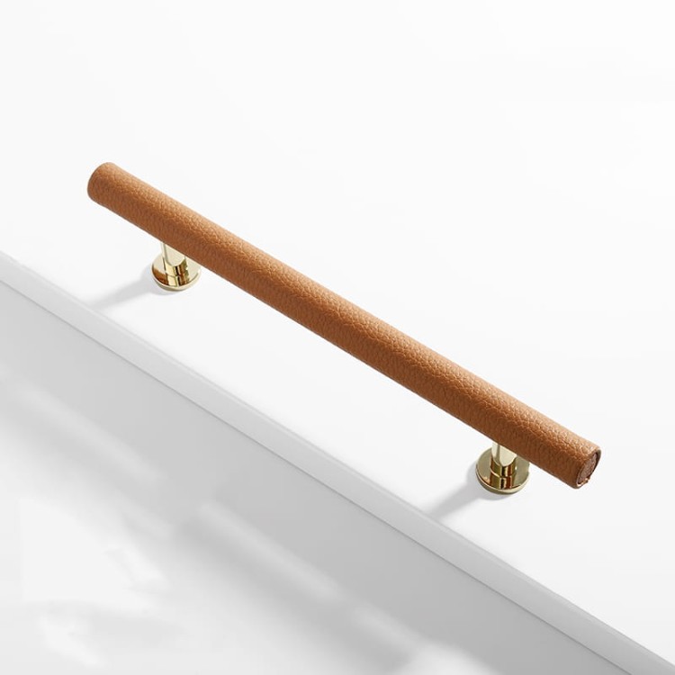 Möbelgriff Finca – moderner T-Bar-Griff im Loft-, Skandi- und Vintage-Stil in Schwarz, Grau, Braun und Weiß. Als Knopf sowie in 96 und 128 mm erhältlich. Ideal für Küchen, Kommoden und Kleiderschränke – egriffe.de