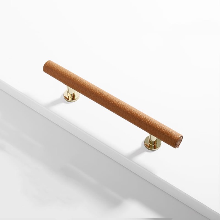 Möbelgriff Finca – moderner T-Bar-Griff im Loft-, Skandi- und Vintage-Stil in Schwarz, Grau, Braun und Weiß. Als Knopf sowie in 96 und 128 mm erhältlich. Ideal für Küchen, Kommoden und Kleiderschränke – egriffe.de