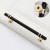 Möbelgriff Pina – eleganter T-Bar-Griff mit dekorativen Stützen in Schwarz-Gold oder Schwarz-Chrom. Als Knopf sowie in 96, 128 und 160 mm erhältlich. Ideal für Schränke, Kommoden und Schiebetüren – egriffe.at