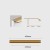 Möbelgriff Antonio – Kantengriff mit ergonomisch abgerundeter Front in gebürstetem Gold, Kaffeegold, Schwarz, Weiß und Grau. Ideal für moderne Küchen- und Wohnmöbel – egriffe.de