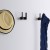 Wandhaken Martin – moderner doppelter Wandhaken für Bad und Flur, Aluminiumhaken in Schwarz, Mattbraun, gebürstetem Nickel, Perlgrau, gebürstetem Gold und ORB, erhältlich im Shop egriffe.de.