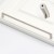 Möbelgriff Loma – schlichter Griff und runder Knopf in gebürstetem Nickel, Größe 320 mm, für Schränke und Schubladen, erhältlich im Shop egriffe.at