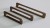 Möbelgriff Barra – moderner durchbrochener Griff in gebürstetem Kaffeegold, Grau und Schwarz. Größen 96, 128 und 160 mm, für Küchen- und Badmöbel, Schränke und Kommoden – egriffe.de