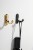 Wandhaken Bello – eleganter Haken mit geschwungener Form aus robustem Metall. Ideal für Flur, Bad und Garderobe. Farben: glänzendes Gold und Perlgrau. Montageschrauben im Set.