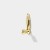 Wandhaken Andes mit eleganter, schlanker Form. Robust, leicht zu montieren, ideal für Zuhause, Hotels und Salons. Farben: Gold und Schwarzchrom – für Glamour-, klassische und moderne Interieurs.